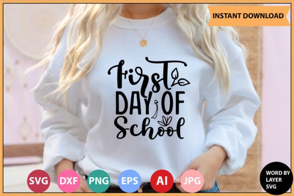 First Day of School SVG Bundle: A Graphic Design Asset for Crafting Success
