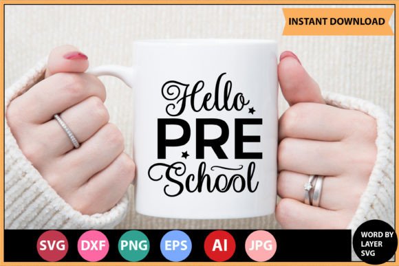 Hello Pre School Svg Design Review