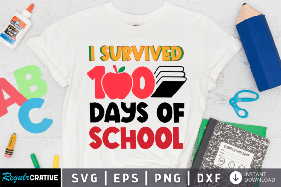 I Survived 100 Wild Days School SVG: A Versatile Graphic for Crafts