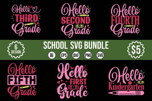 School SVG Bundle Vol-06: A Practical Review for Digital Product Creators