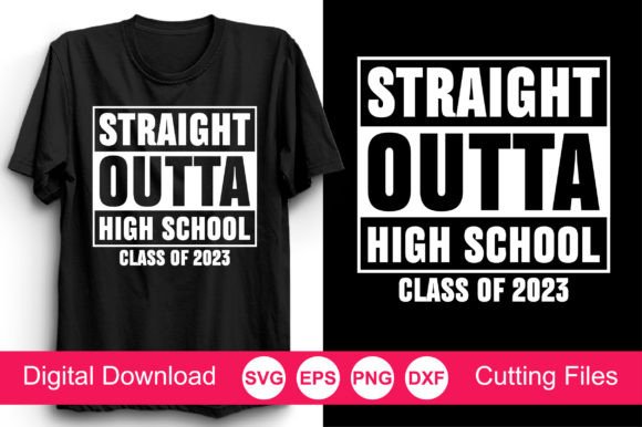 Straight Outta High School SVG Review for Crafts and Graphics