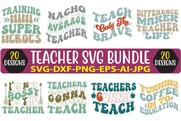 Teacher Svg Bundle Vol. 10: A Versatile Graphic Design Asset for Crafts and Creative Projects