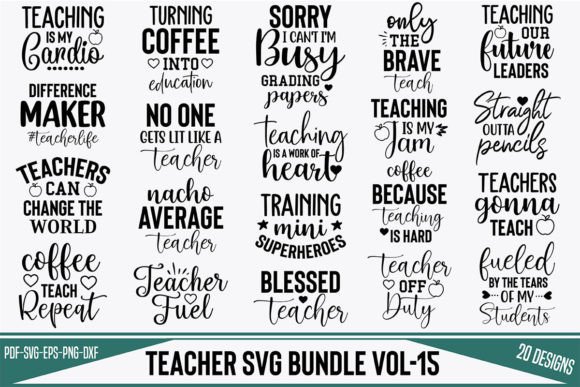 TEACHER SVG BUNDLE VOL-15: A Practical Review for Digital Product Sellers